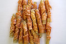Chicken Fillet Rolled Rawhide Chew Stick for Small Breed 12pcs.