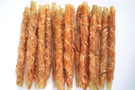 Chicken Fillet Rolled Rawhide Chew Stick 45pcs.